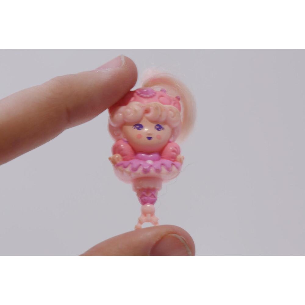 Bubblins , Lady Slipper, Tiny Doll, 2 inches, 1990, Hasbro, Vintage,